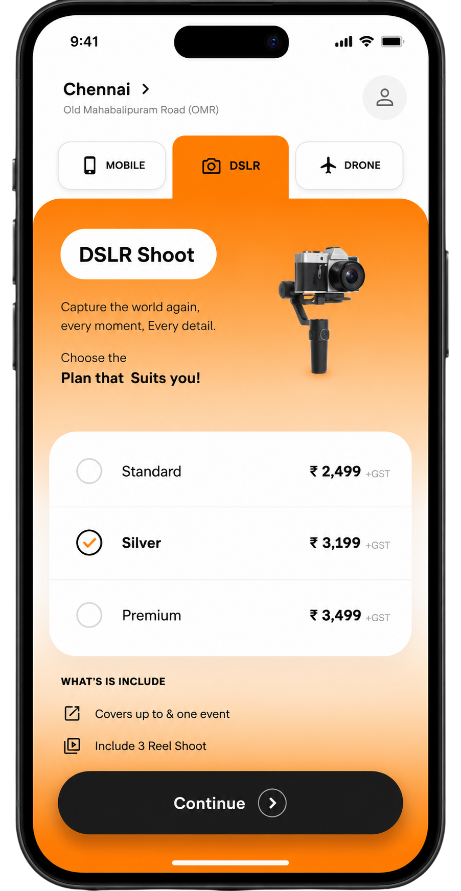 Reels Shoot DSLR